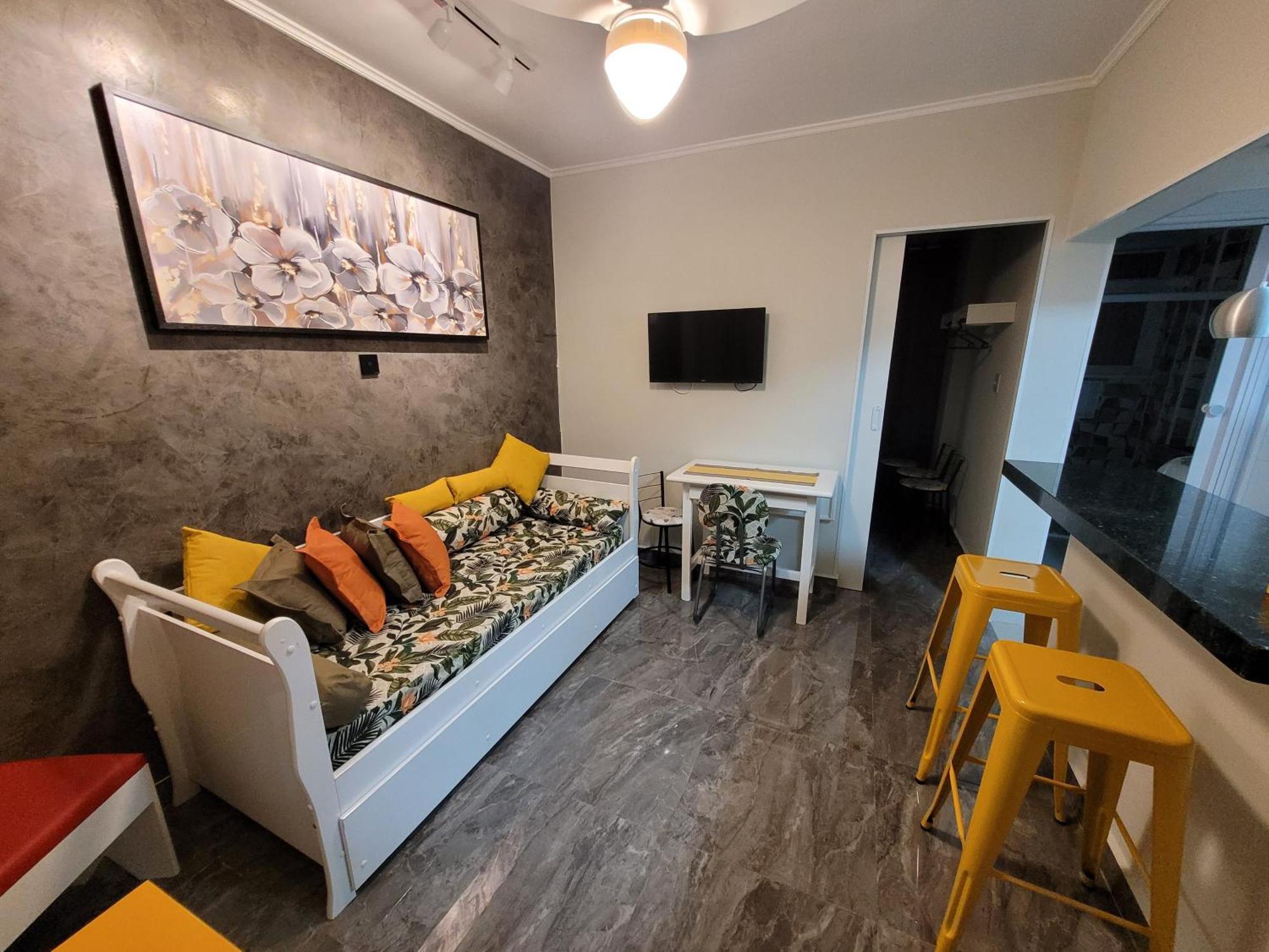 Apartamento Pe Na Areia Praia Grande  Exterior foto
